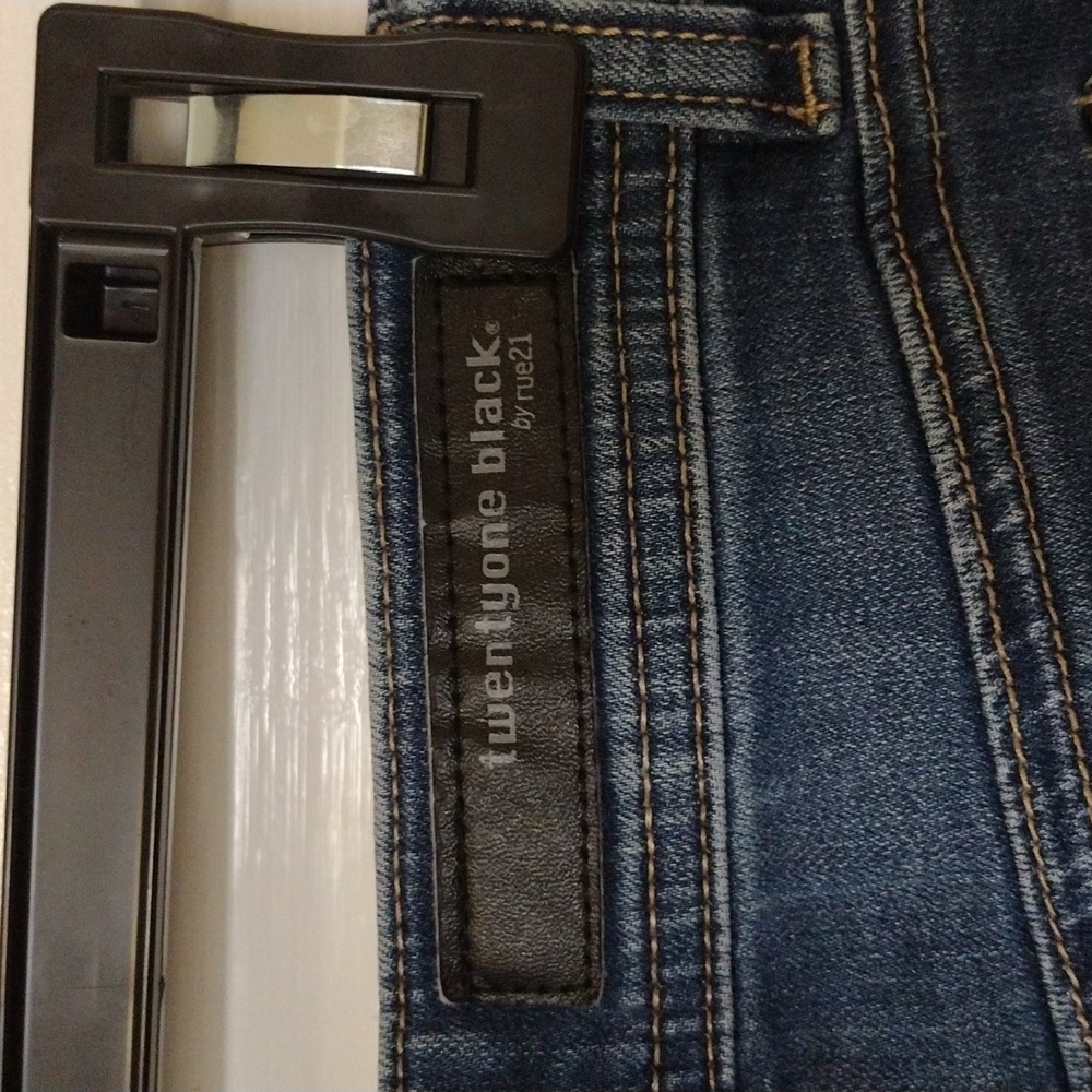 Rue21 twentyone black Jeans Juniors 0R High waisted - Picture 7 of 10